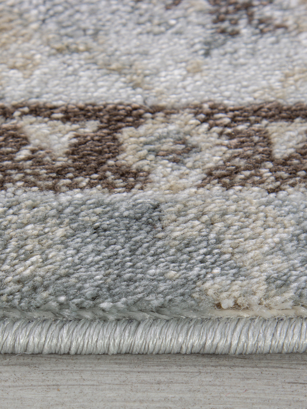 Ковер MP04 - CREAM-BLUE - Прямоугольник