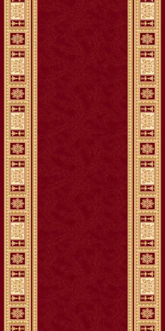 Ковер 5347 - RED - Дорожка