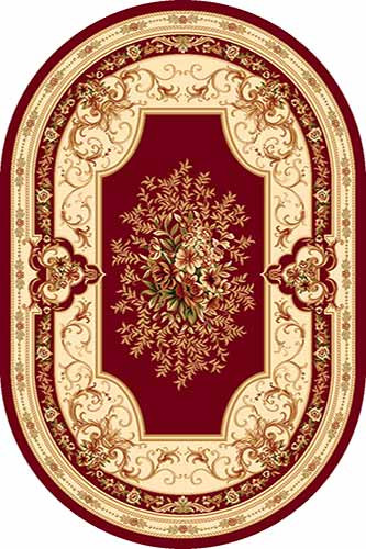 Ковер 5446 - RED - Овал
