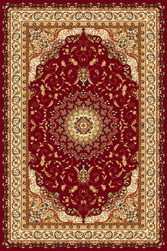Ковер d027 - RED - Прямоугольник