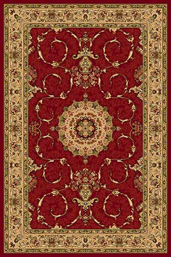 Ковер d034 - RED - Прямоугольник