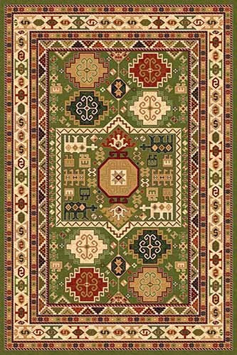 Ковер d294 - GREEN - Прямоугольник