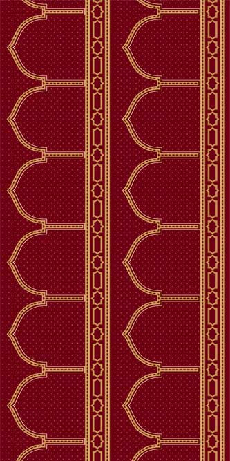 Ковер SC55 - RED - Дорожка