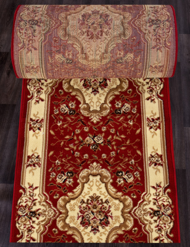 Ковер d017 - RED - Дорожка