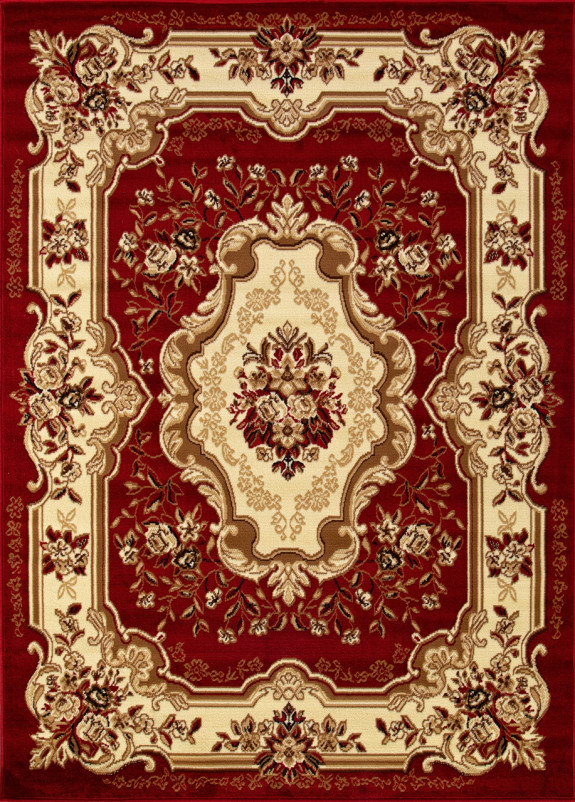 Ковер d017 - RED - Прямоугольник