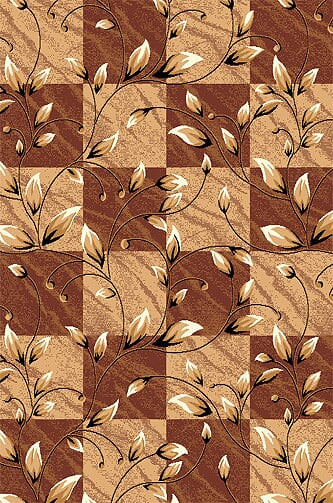 Ковер D480 - BEIGE-BROWN - Прямоугольник
