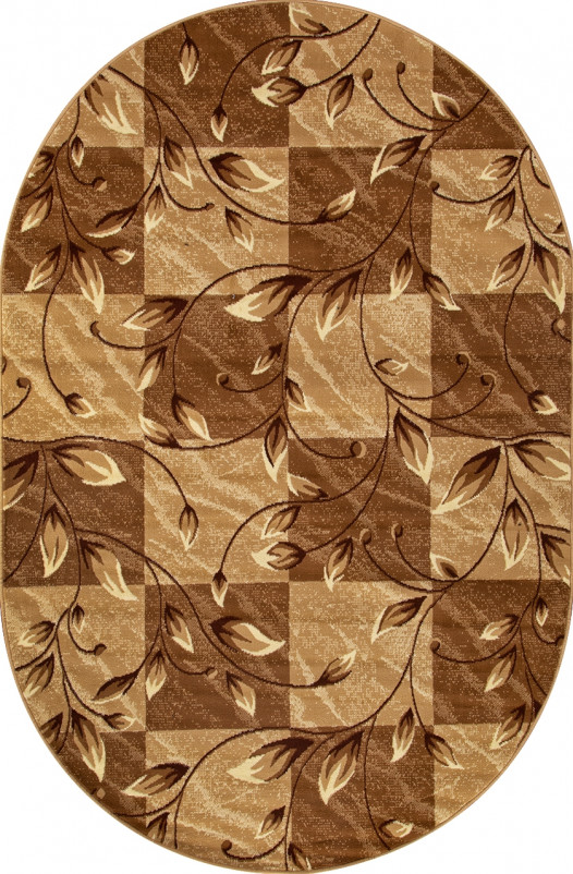 Ковер D480 - BEIGE - Овал