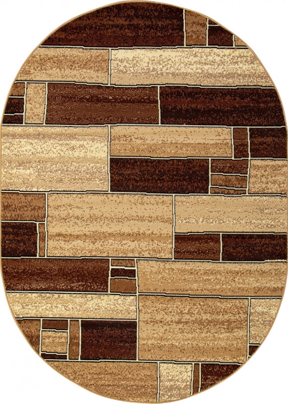 Ковер D491 - BEIGE - Овал