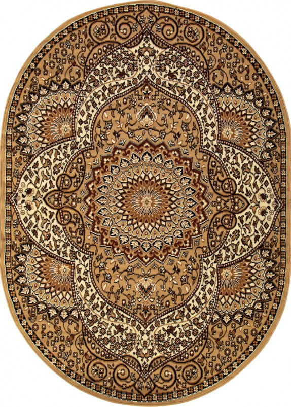 Ковер D505 - BEIGE - Овал