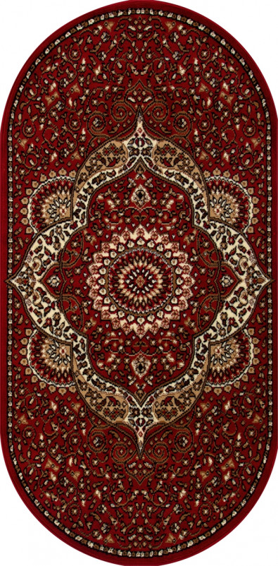 Ковер D505 - RED - Овал