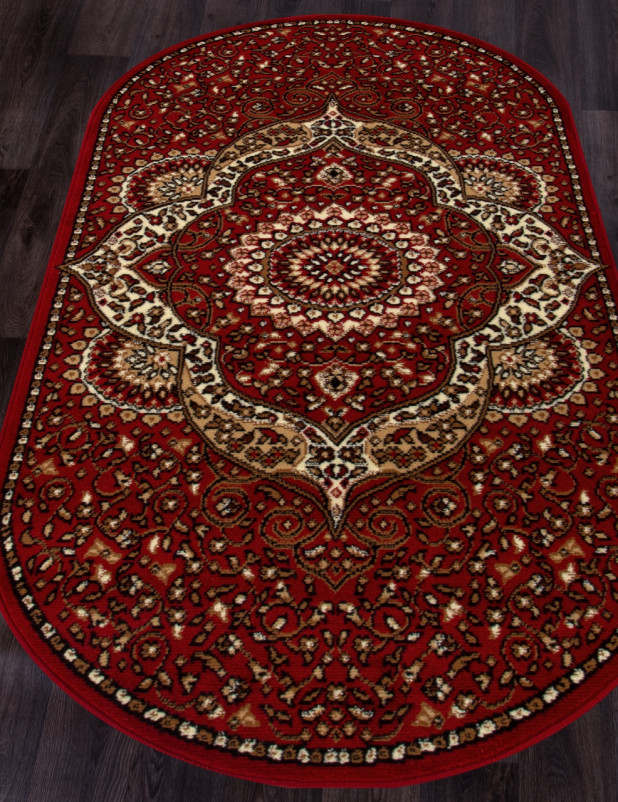 Ковер D505 - RED - Овал