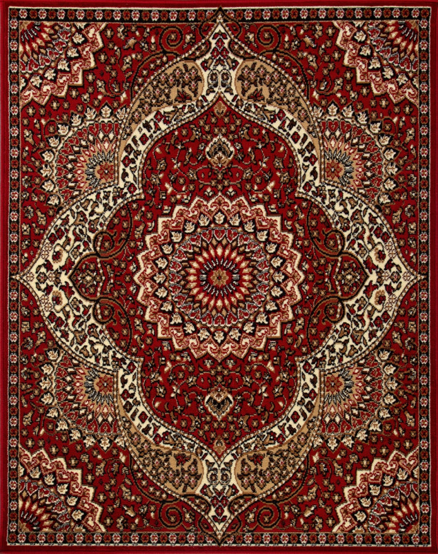 Ковер D505 - RED - Прямоугольник