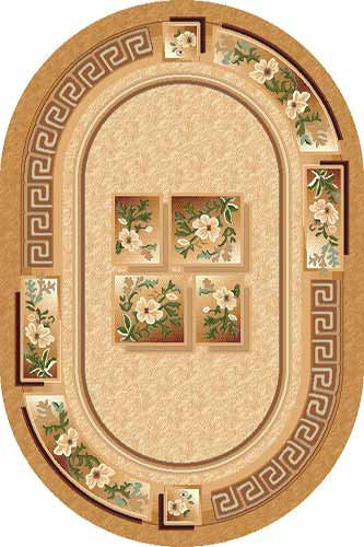 Ковер VERSACE - BEIGE - Овал