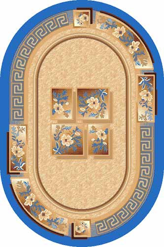 Ковер VERSACE - NAVY - Овал