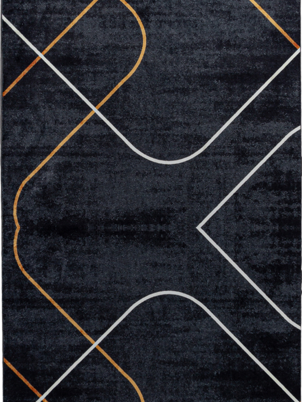 Ковер PX6026 - BLACK - Дорожка
