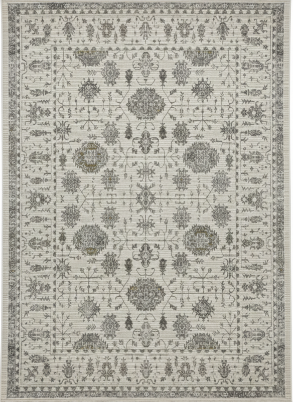 Ковер 9308C - S.WHITE / P.CREAM - Прямоугольник