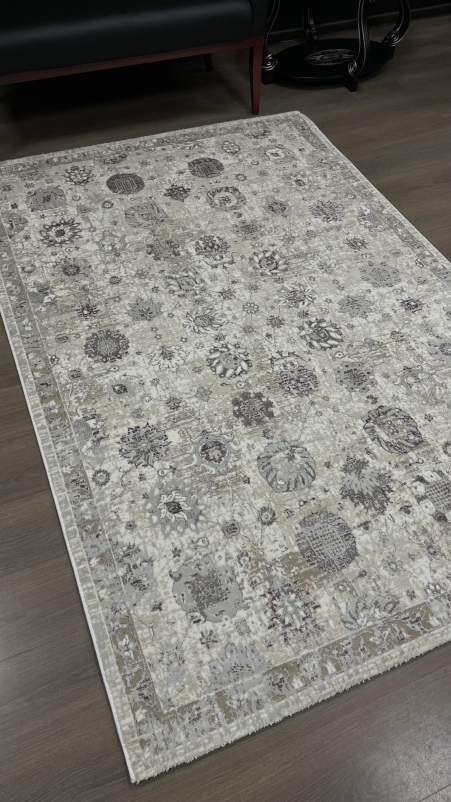 Ковер 9312A - S.WHITE / P.LILAC - Прямоугольник