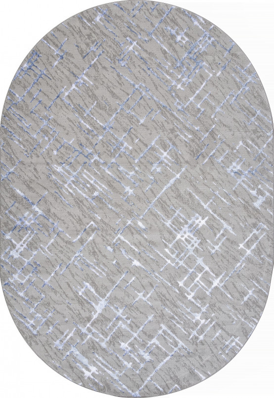 Ковер F164 - GRAY-BLUE - Овал