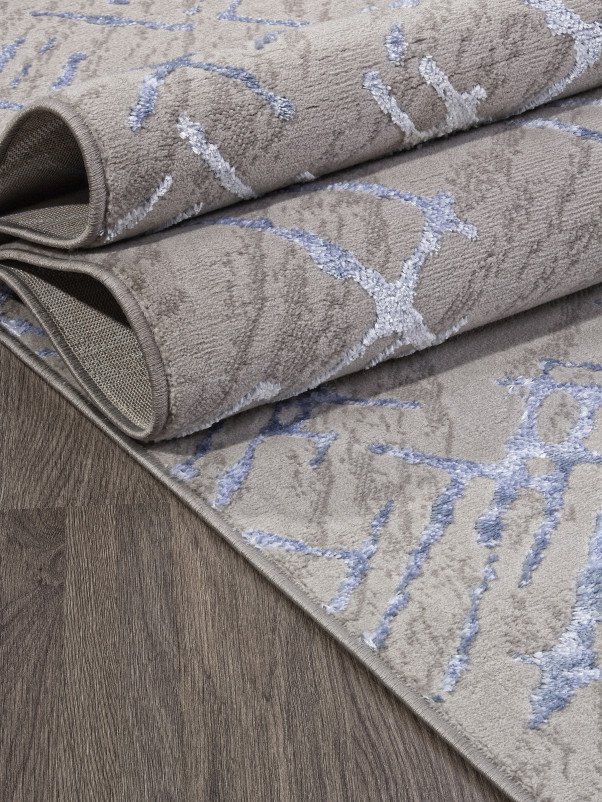Ковер F164 - GRAY-BLUE - Прямоугольник