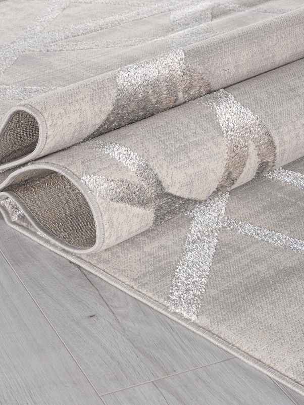 Ковер F478 - GRAY-BEIGE - Прямоугольник