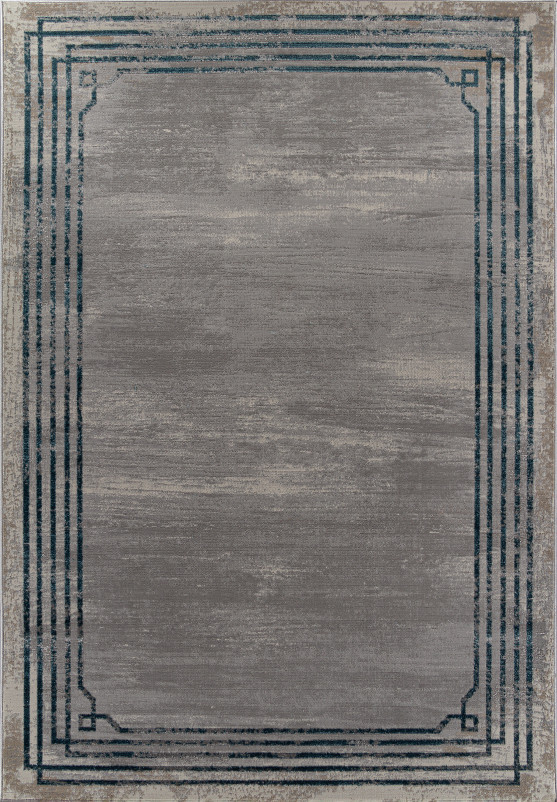 Ковер F514 - GRAY-BLUE - Прямоугольник