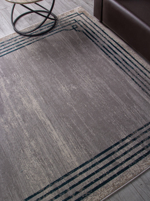Ковер F514 - GRAY-BLUE - Прямоугольник