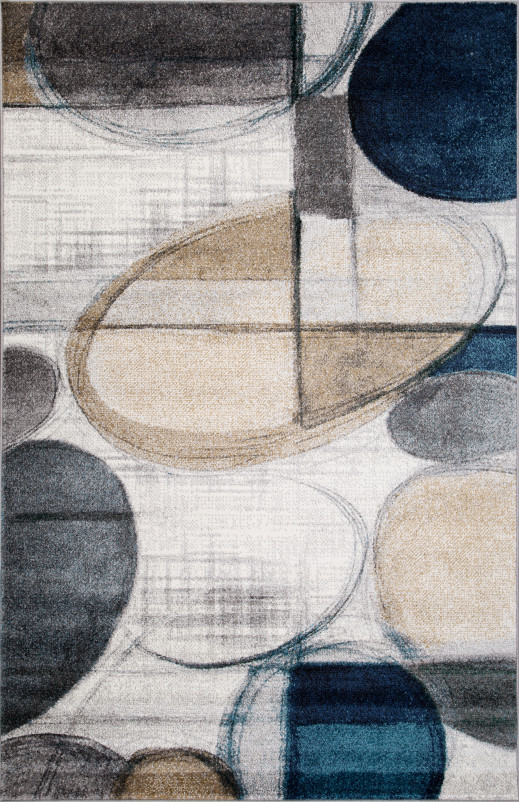 Ковер D817 - GRAY-BLUE - Прямоугольник