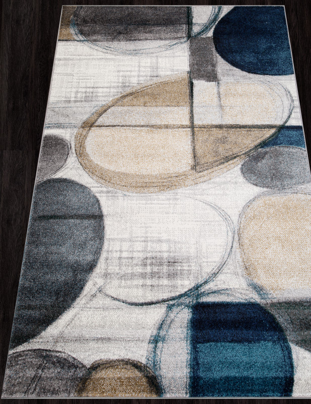 Ковер D817 - GRAY-BLUE - Прямоугольник