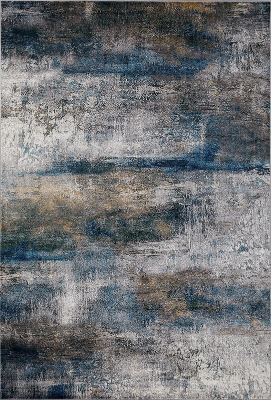 Ковер D821 - GRAY-BLUE - Прямоугольник