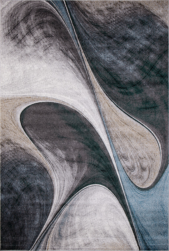 Ковер D825 - GRAY-BLUE - Прямоугольник