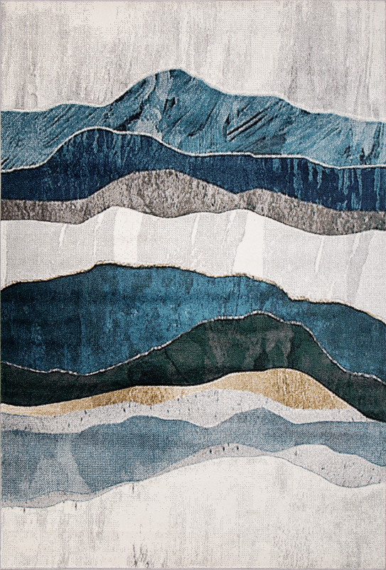 Ковер D826 - GRAY-BLUE 2 - Прямоугольник