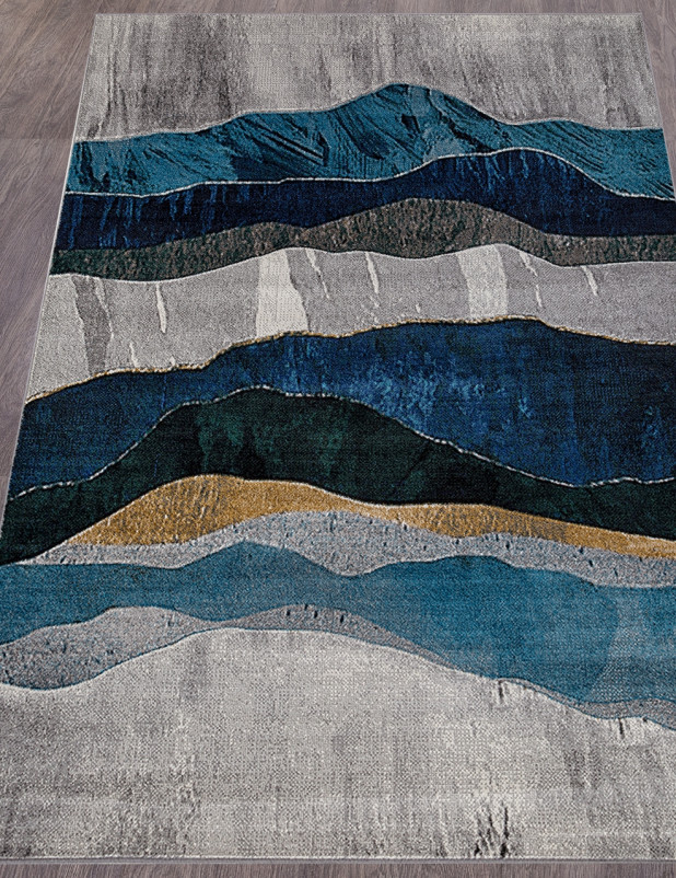 Ковер D826 - GRAY-BLUE - Прямоугольник
