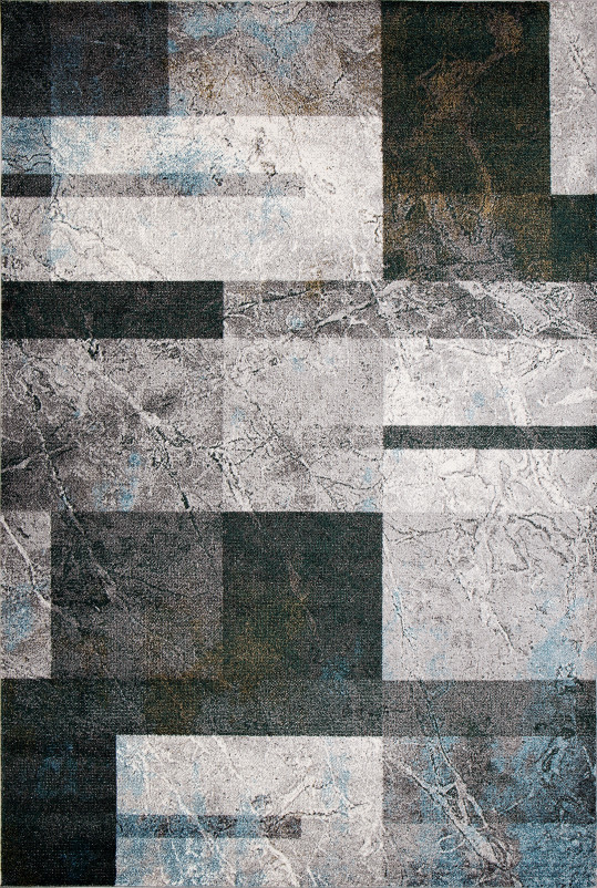 Ковер D828 - GRAY-BLUE 2 - Прямоугольник