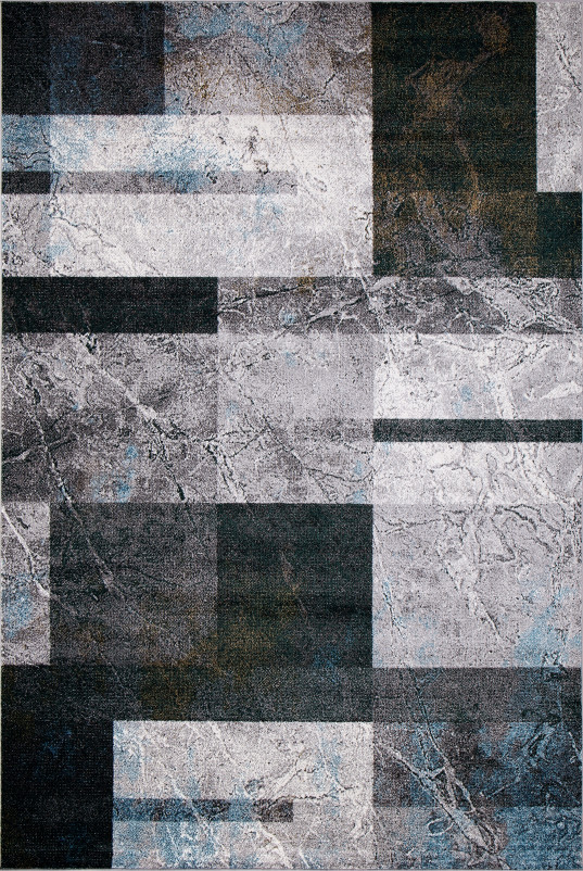 Ковер D828 - GRAY-BLUE - Прямоугольник