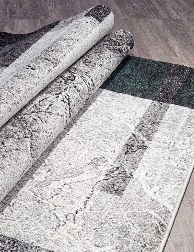 Ковер D828 - GRAY-GREEN - Прямоугольник