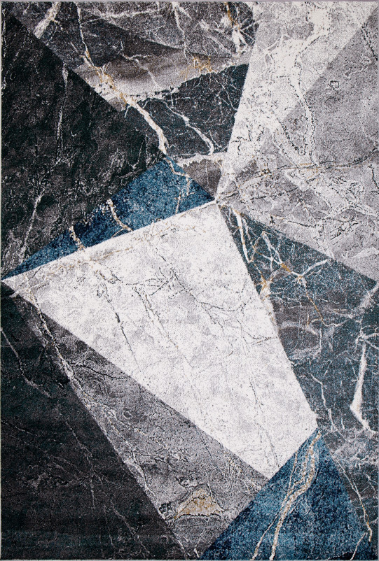 Ковер D829 - GRAY-BLUE - Прямоугольник