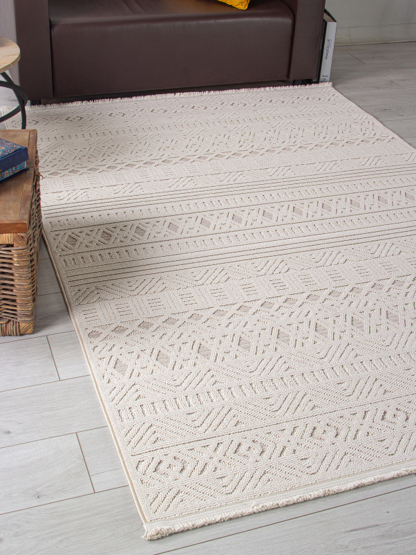 Ковер L0014B - BEIGE / D.BEIGE - Прямоугольник