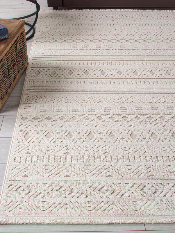 Ковер L0014B - BEIGE / D.BEIGE - Прямоугольник