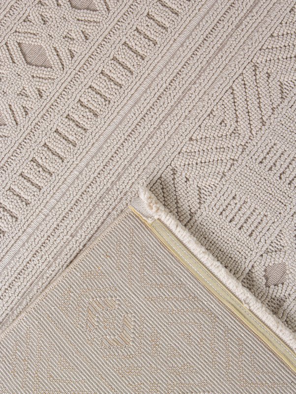 Ковер L0014B - BEIGE / D.BEIGE - Прямоугольник