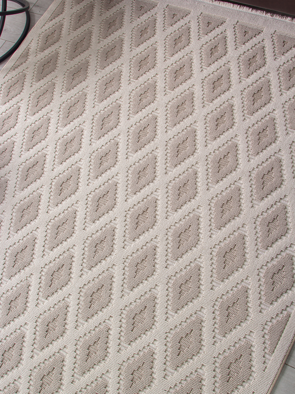 Ковер L0027B - D.BEIGE / BEIGE - Прямоугольник