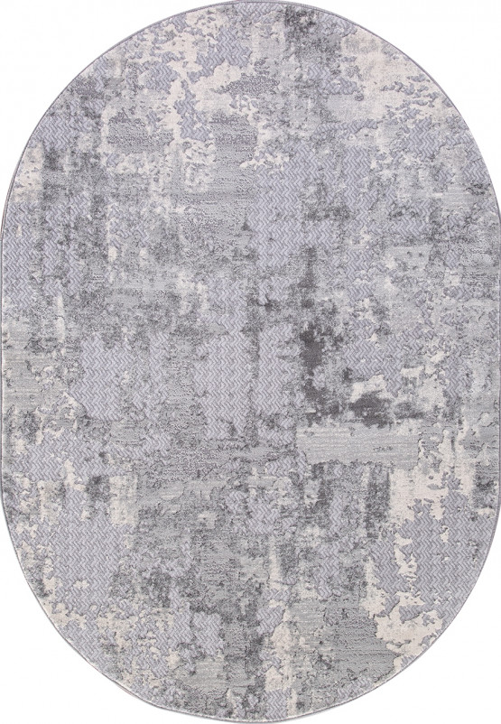 Ковер 1253C - COKEN D.GREY / K.GREY - Овал