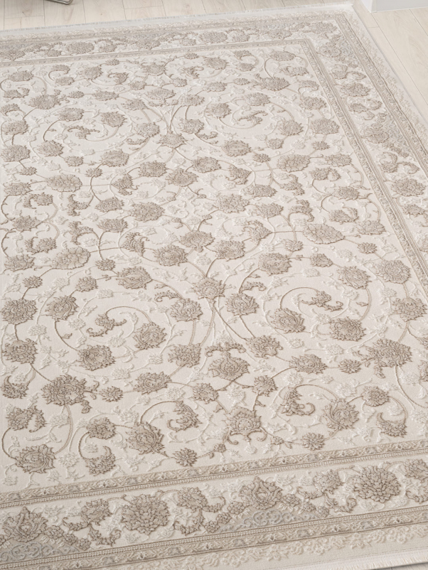 Ковер 27386A - BEIGE / D.BEIGE - Дорожка