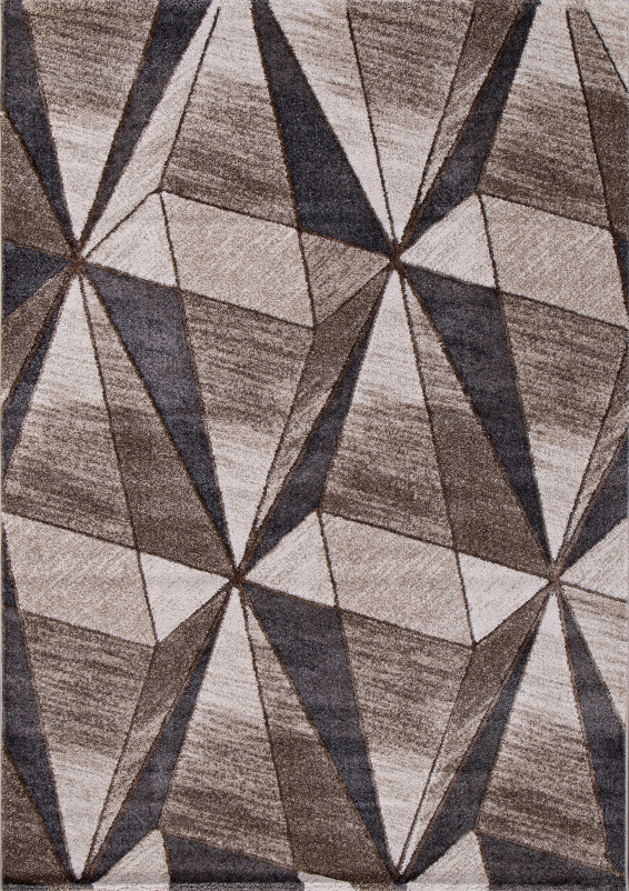 Ковер 28056 - 795 GREY / BEIGE - Прямоугольник