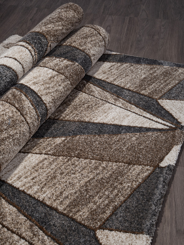 Ковер 28056 - 795 GREY / BEIGE - Прямоугольник