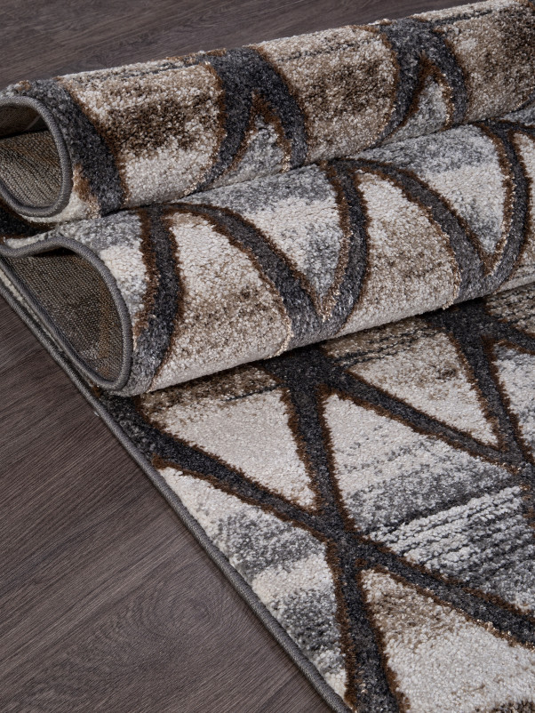 Ковер 28073 - 795 GREY / BEIGE - Прямоугольник