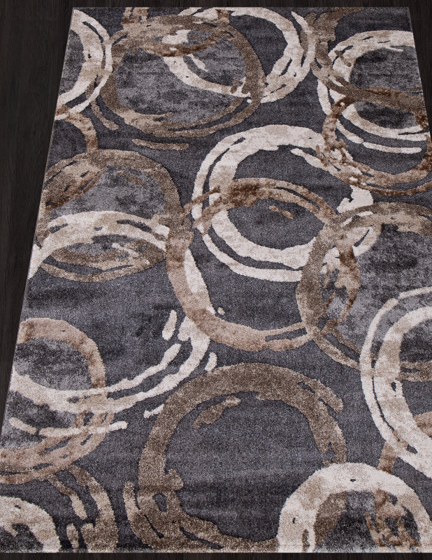 Ковер 28075 - 795 GREY / BEIGE - Прямоугольник
