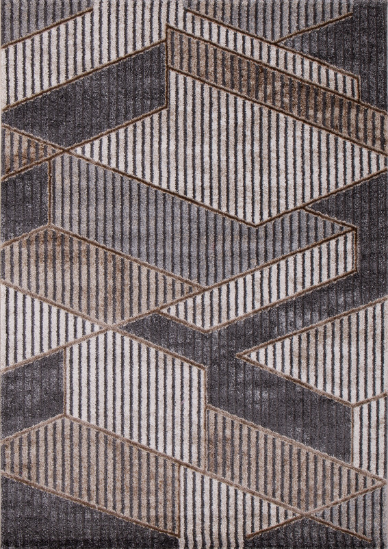 Ковер 33068 - 795 GREY / BEIGE - Прямоугольник