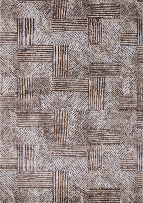 Ковер D7166 - 795 GREY / BEIGE - Прямоугольник