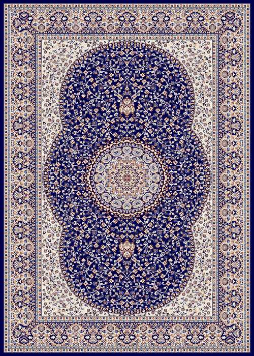 Ковер 02358A - NAVY - Прямоугольник