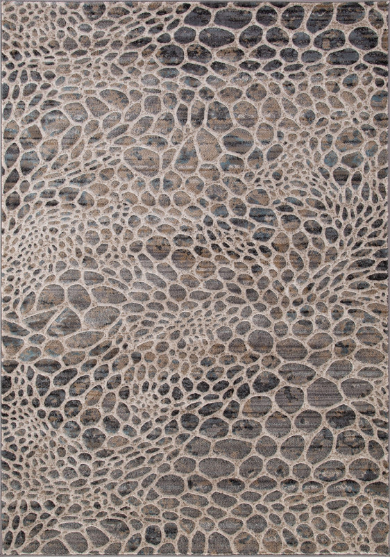 Ковер 3176 - BEIGE-BLUE - Прямоугольник